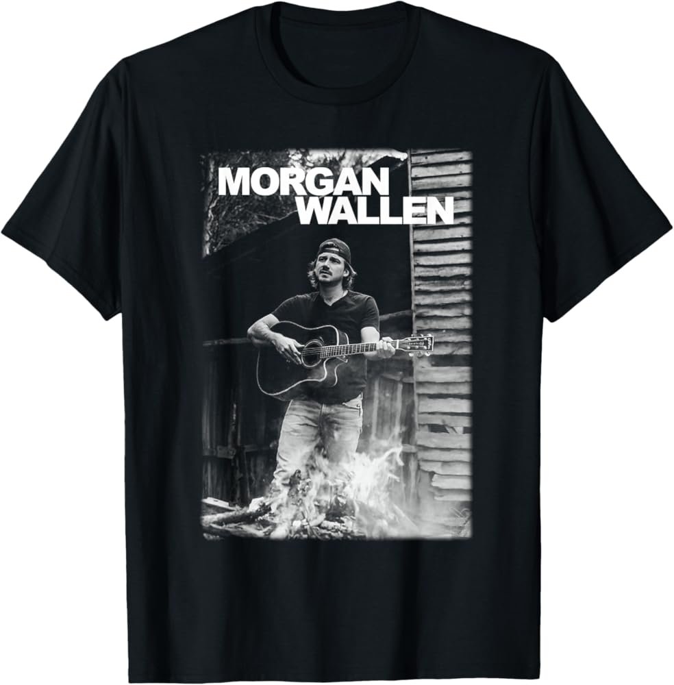 Black Morgan Wallen T shirt